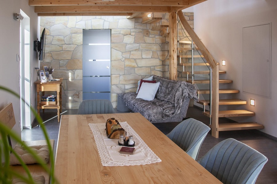 Ferienhaus Ulrichsbrunn Wohnzimmer